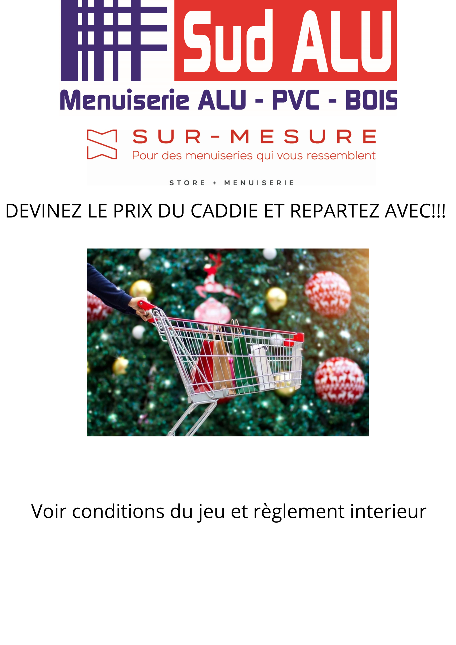 DECEMBRE 2024 JEU DECOUVREZ LE PRIX DU CADDIE ET REPARTEZ AVEC 