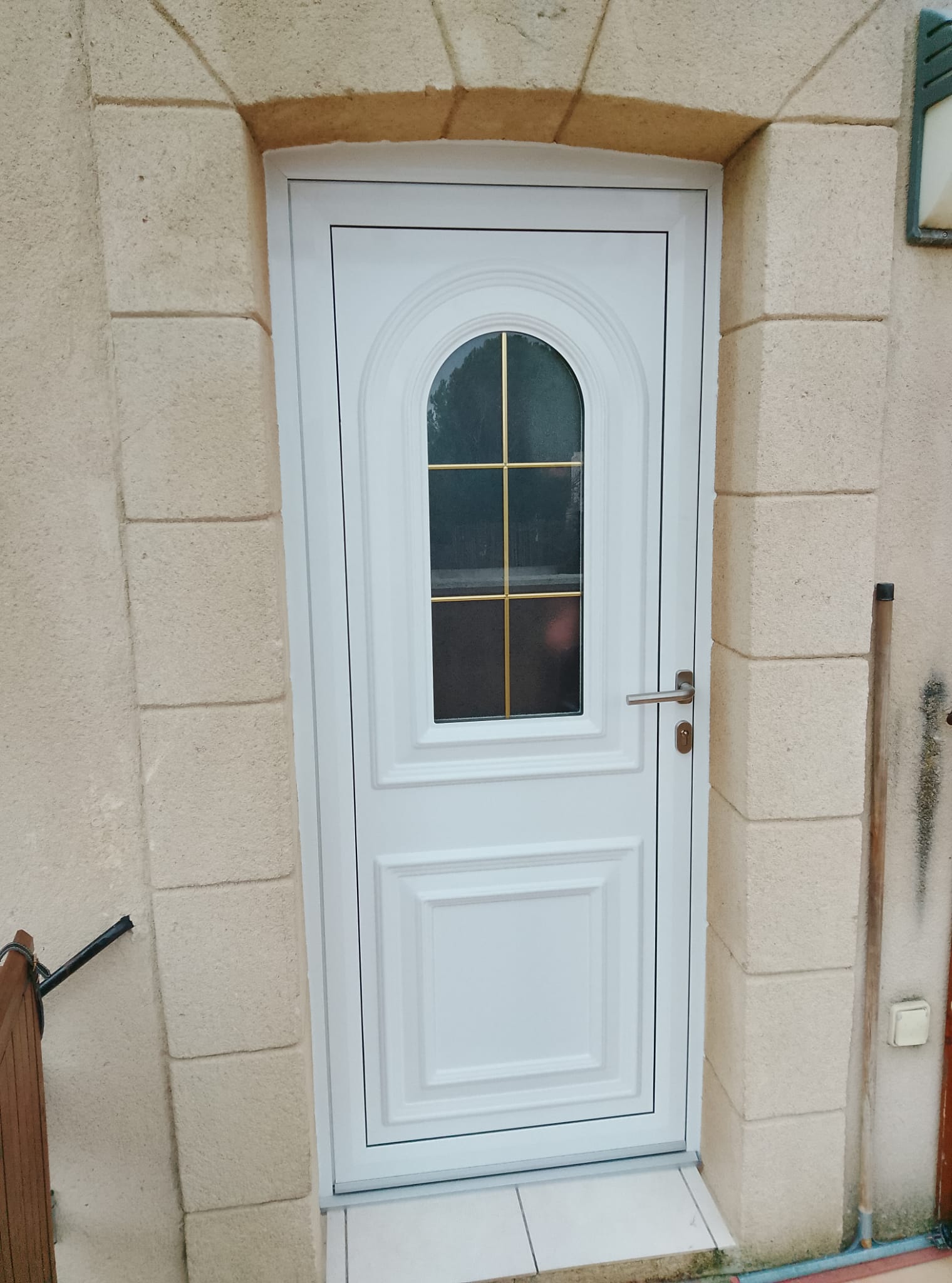 16/01/2026 pose de portes d entr�e 